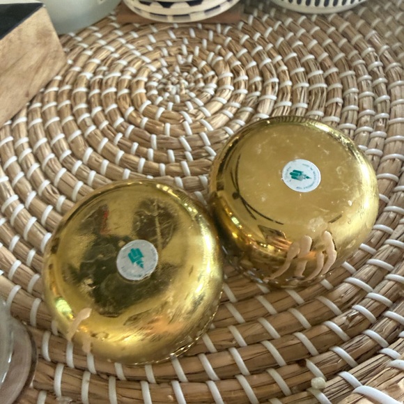 Two vintage Partylite brass candleholders “hearts” - Picture 3 of 5